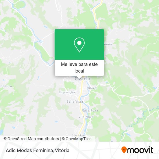 Adic Modas Feminina mapa