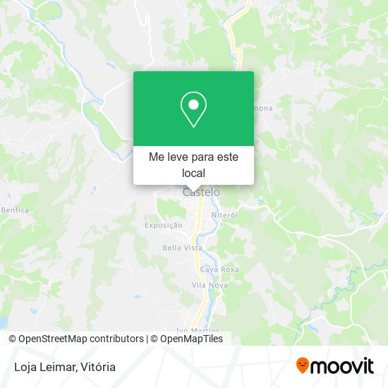 Loja Leimar mapa