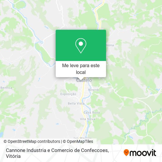 Cannone Industria e Comercio de Confeccoes mapa