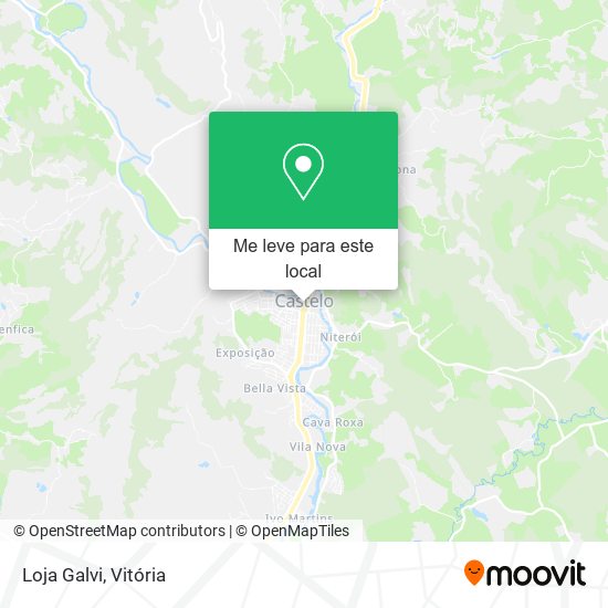 Loja Galvi mapa