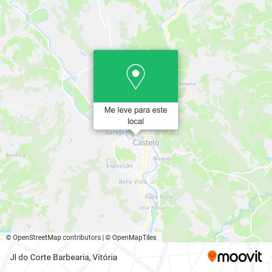 Jl do Corte Barbearia mapa