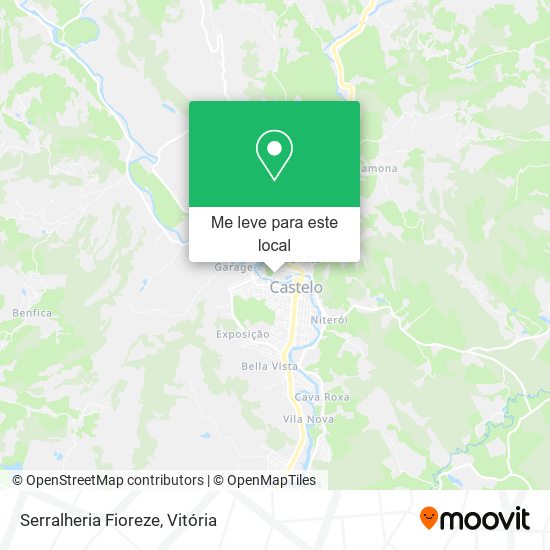 Serralheria Fioreze mapa