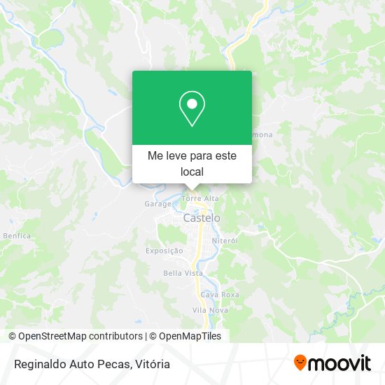 Reginaldo Auto Pecas mapa