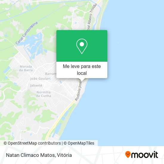 Natan Climaco Matos mapa
