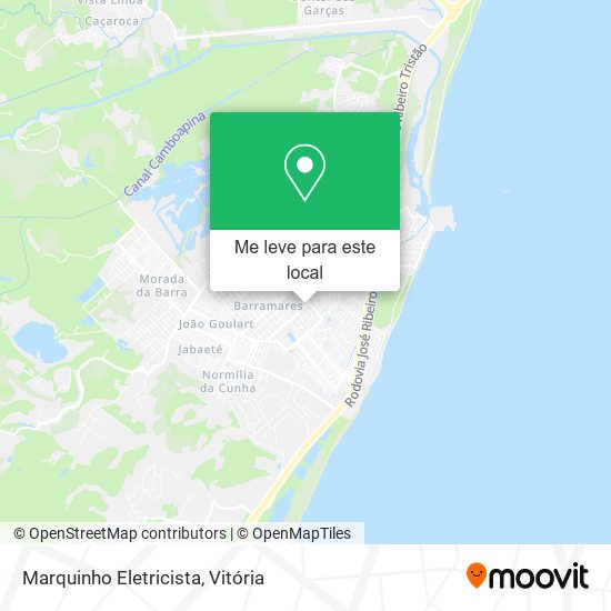 Marquinho Eletricista mapa