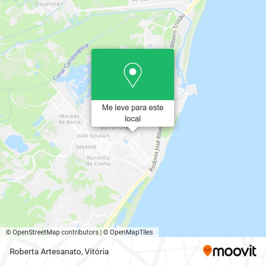Roberta Artesanato mapa