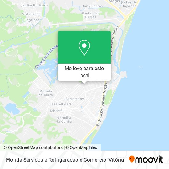 Florida Servicos e Refrigeracao e Comercio mapa