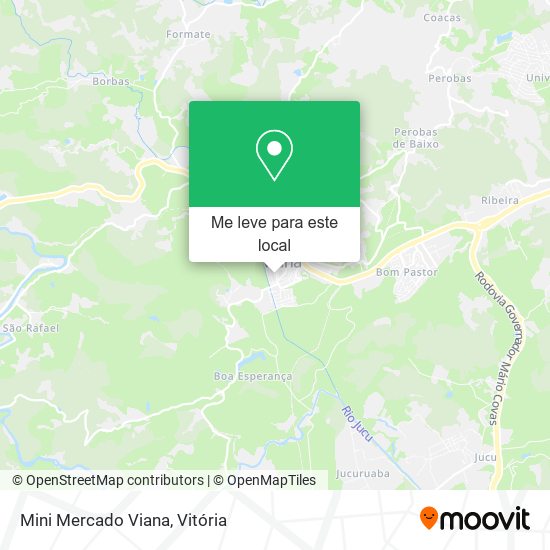 Mini Mercado Viana mapa