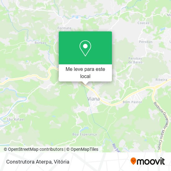 Construtora Aterpa mapa