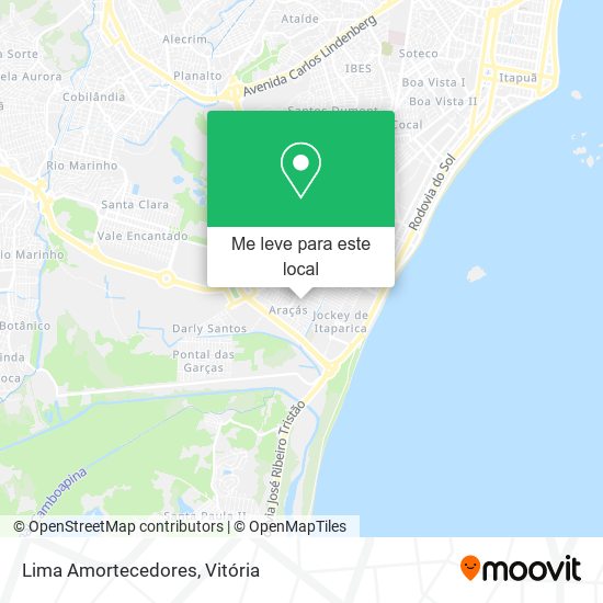 Lima Amortecedores mapa