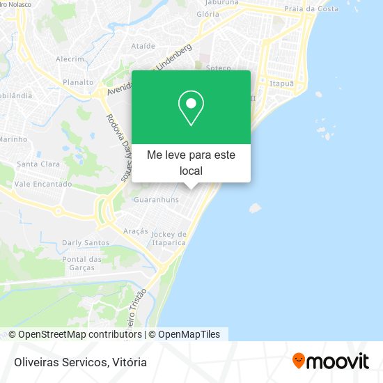 Oliveiras Servicos mapa