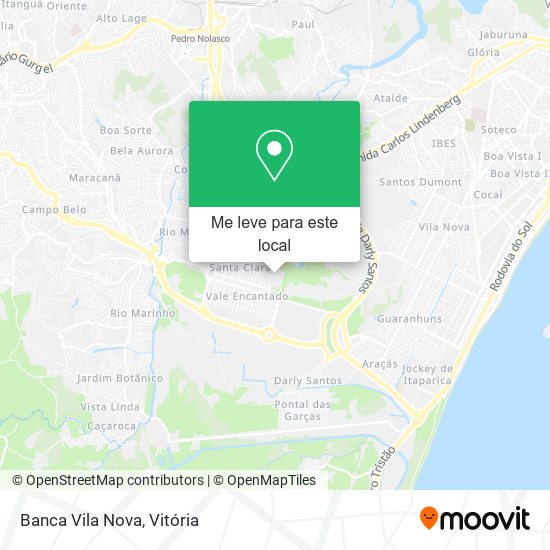 Banca Vila Nova mapa