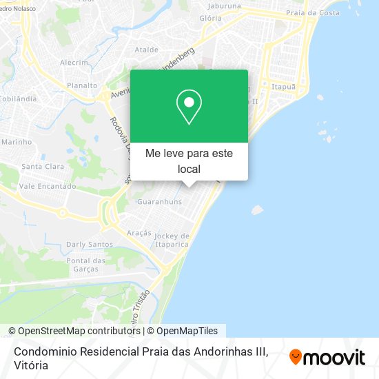 Condominio Residencial Praia das Andorinhas III mapa