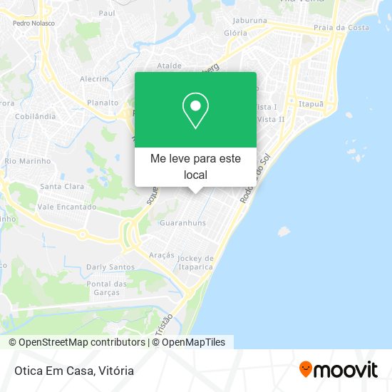 Otica Em Casa mapa