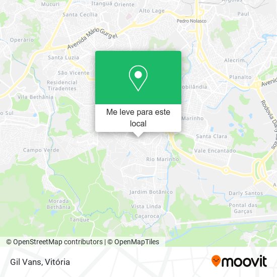 Gil Vans mapa
