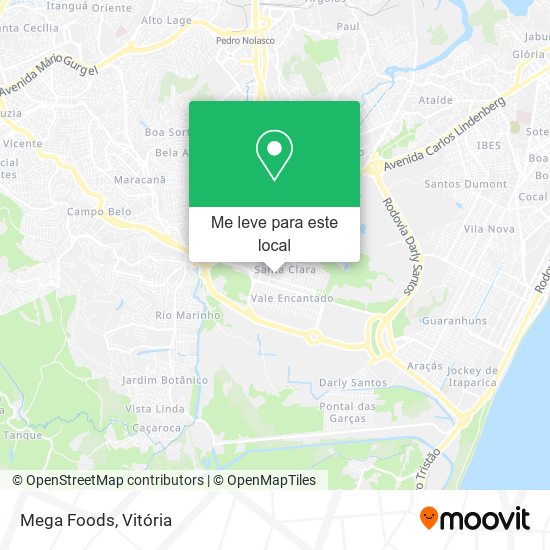 Mega Foods mapa