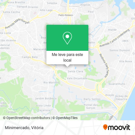 Minimercado mapa