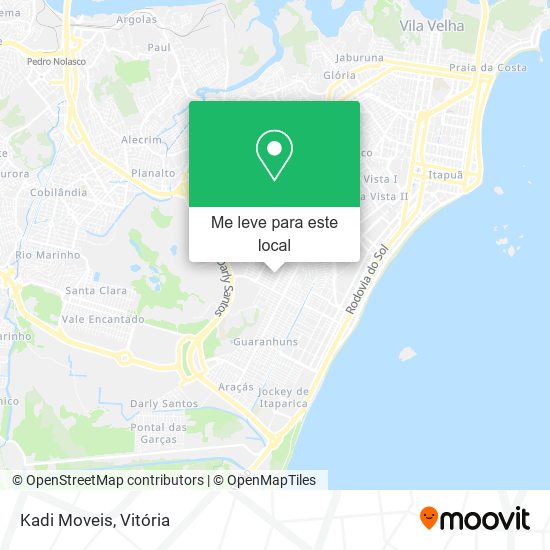 Kadi Moveis mapa