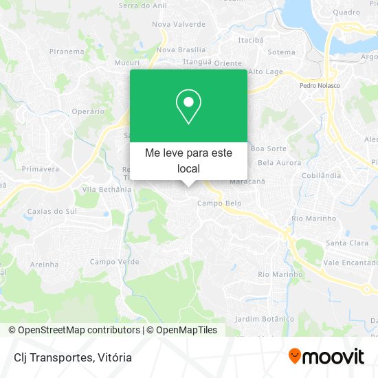 Clj Transportes mapa