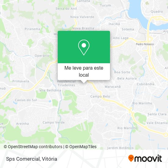 Sps Comercial mapa