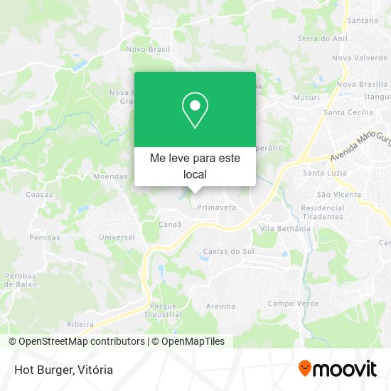 Hot Burger mapa