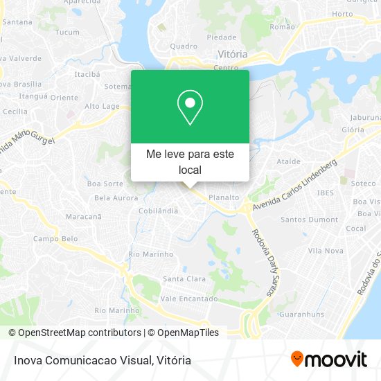 Inova Comunicacao Visual mapa