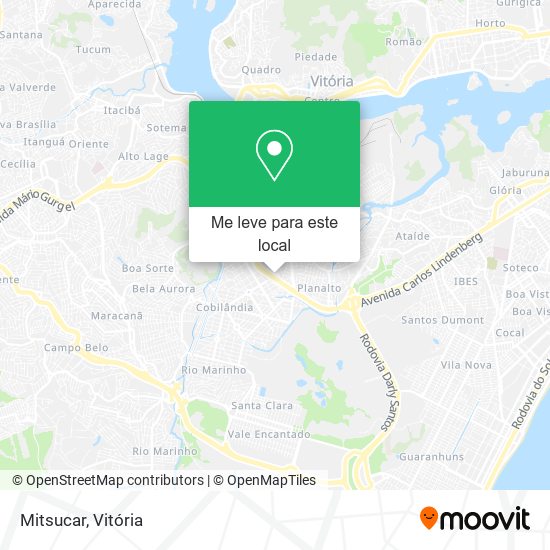 Mitsucar mapa