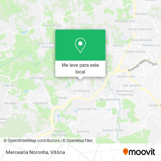 Mercearia Noronha mapa