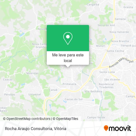 Rocha Araujo Consultoria mapa