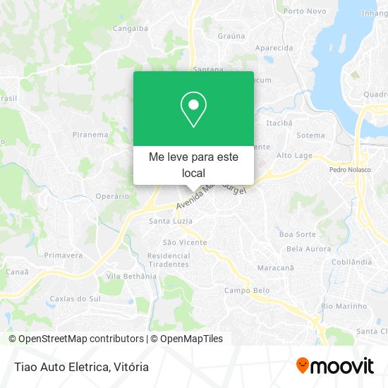 Tiao Auto Eletrica mapa