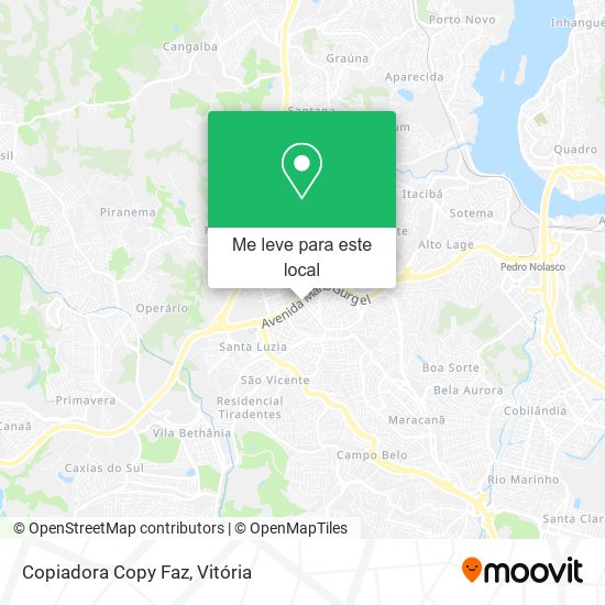 Copiadora Copy Faz mapa