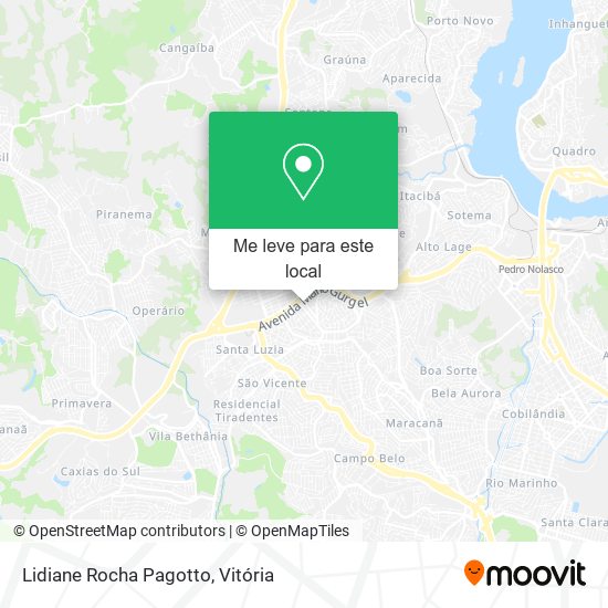 Lidiane Rocha Pagotto mapa