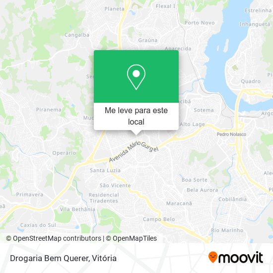 Drogaria Bem Querer mapa