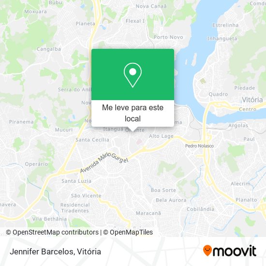 Jennifer Barcelos mapa