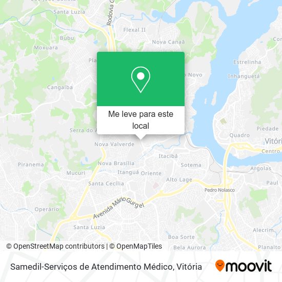 Samedil-Serviços de Atendimento Médico mapa