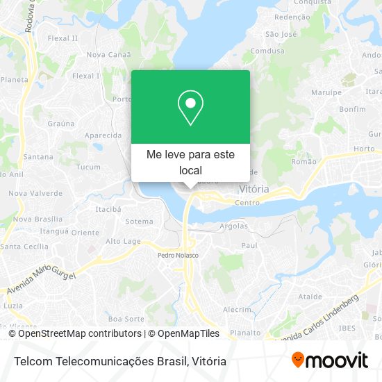 Telcom Telecomunicações Brasil mapa