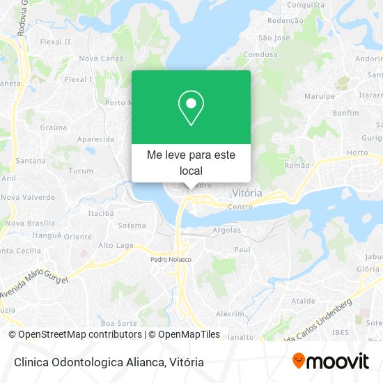 Clinica Odontologica Alianca mapa