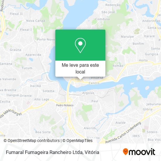 Fumaral Fumageira Rancheiro Ltda mapa
