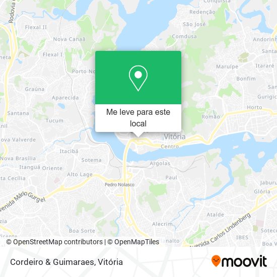 Cordeiro & Guimaraes mapa