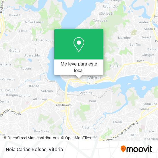Neia Carias Bolsas mapa