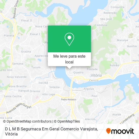 D L M B Segurnaca Em Geral Comercio Varejista mapa