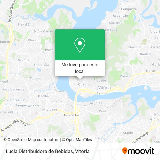 Lucia Distribuidora de Bebidas mapa