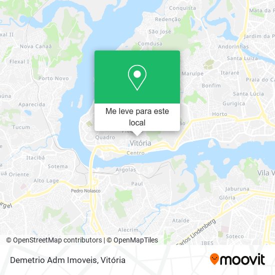 Demetrio Adm Imoveis mapa