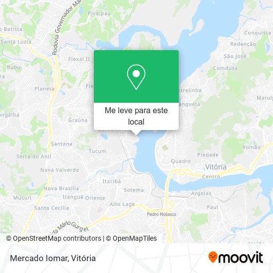 Mercado Iomar mapa