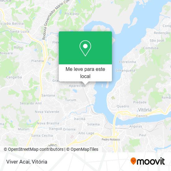 Viver Acai mapa