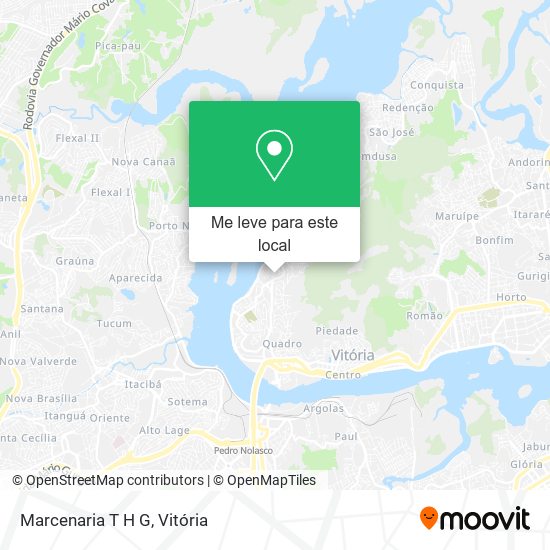 Marcenaria T H G mapa