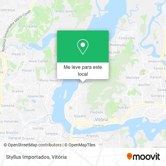 Styllus Importados mapa