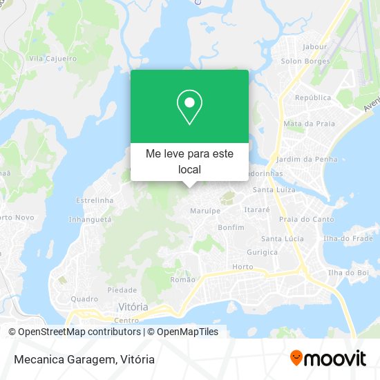 Mecanica Garagem mapa
