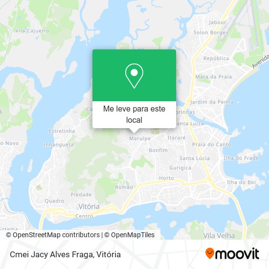 Cmei Jacy Alves Fraga mapa
