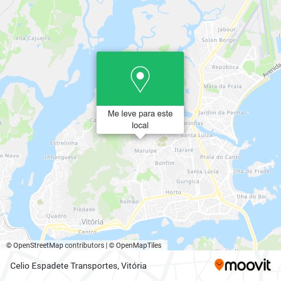 Celio Espadete Transportes mapa